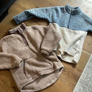 Womens tunic style fleece